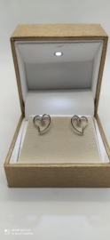 Orecchini in Oro Bianco e Diamanti